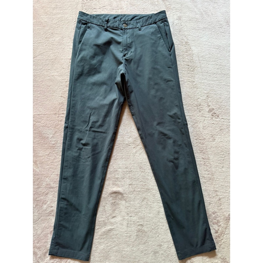 Lululemon Mens ABC Pants Slim Fit Stretch‎ Commuter Gray Size 30